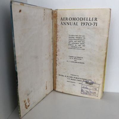 AERO MODELLER Annual 1970 - 71