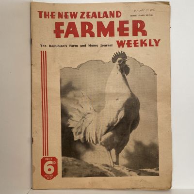 OLD NEWSPAPER: The New Zealand Farmer Weekly 1938