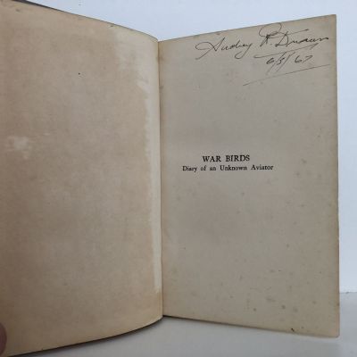 WAR BIRDS: Diary of an Unknown Aviator