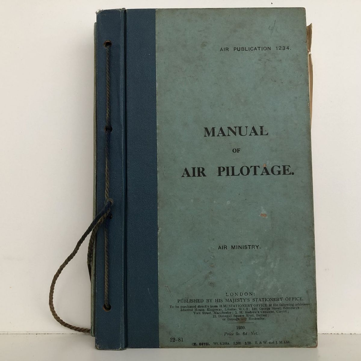 MANUAL OF AIR PILOTAGE 1930 - Air Publication No. 1234