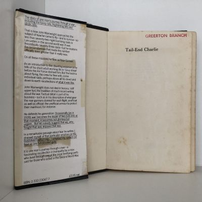 TAIL-END CHARLIE: One Man's Journey Through a War
