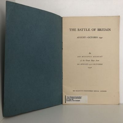 THE BATTLE OF BRITAIN 8th August - 31st October 1940