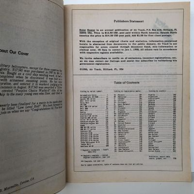 ROTOR ROSTER 1990: The Worldwide Reference Book of Civil Helicopters