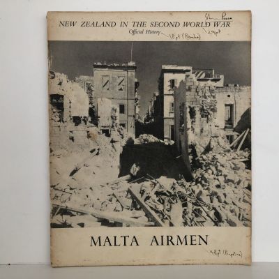 MALTA AIRMEN - New Zealand in WW2 Official History