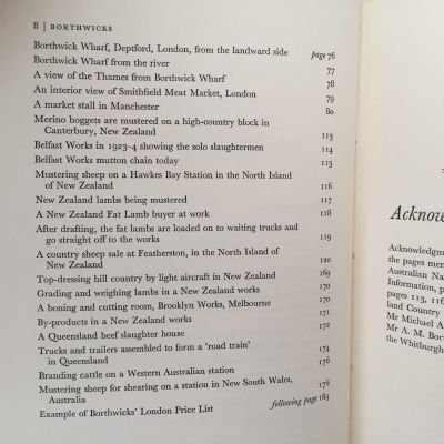BORTHWICKS: A Century in the Meat Trade 1863-1963