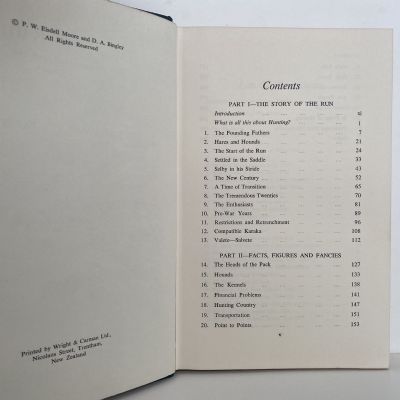 A GREAT RUN: One Hundred Years with the Pakuranga Hounds 1872-1972
