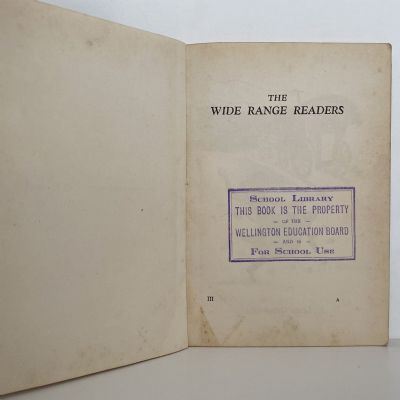 THE WIDE RANGE READERS, Blue Book 3