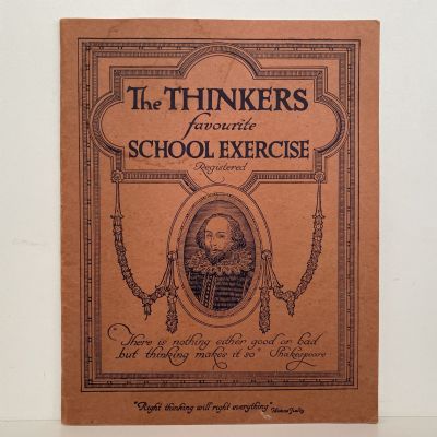Vintage School Exercise Book circa 1940