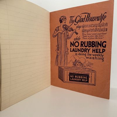 Vintage School Exercise Book circa 1940