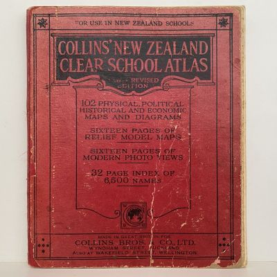 Collins' New Zealand Clear School Atlas