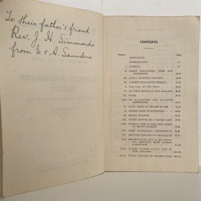 TALES OF A PIONEER: Episodes of the life of Alfred Saunders