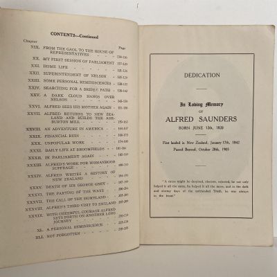 TALES OF A PIONEER: Episodes of the life of Alfred Saunders