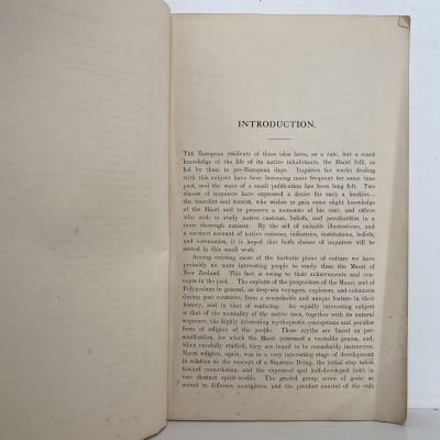 THE MAORI AS HE WAS: Account of Maori Life as it was in Pre-European Days