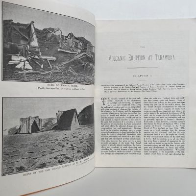 A WEIRD REGION: Eruption of Mt. Tarawera in 1886