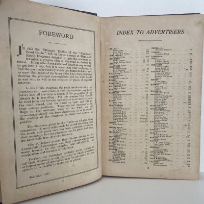 The New Zealand MOTORISTS ROAD GUIDE - Fifteenth Edition 1935
