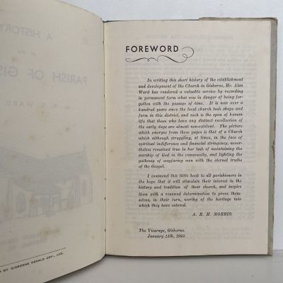 A History of the Parish of Gisborne