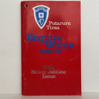 VINTAGE DIRECTORY: Putaruru Tirau - Enquire Within 1982-83