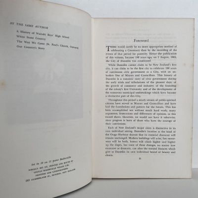 CITY OF DUNEDIN: A Century of Civic Enterprise