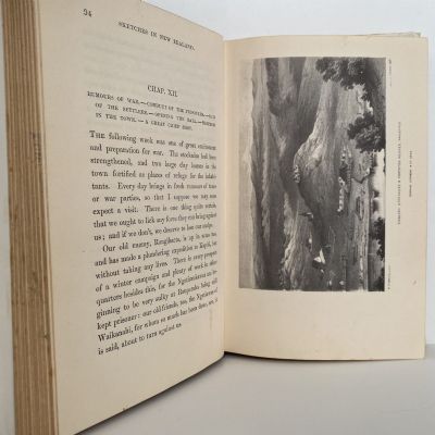 SKETCHES IN NEW ZEALAND with Pen and Pencil