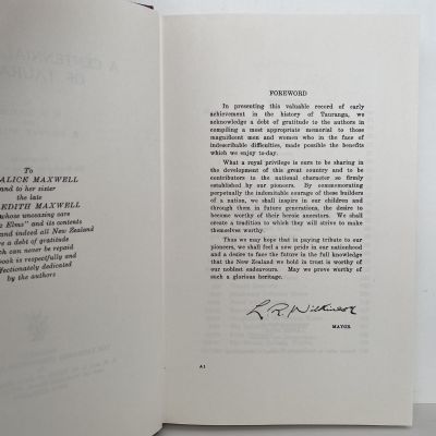 A Centennial History of TAURANGA