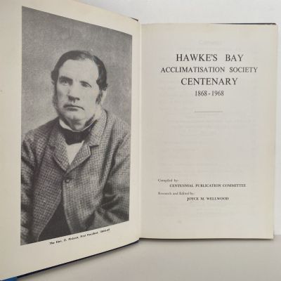 HAWKE'S BAY Acclimatisation Society Centenary 1868-1968