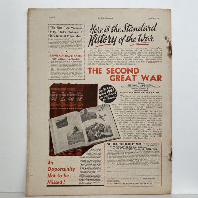 THE WAR ILLUSTRATED - Vol 4, No 83, 4th April 1941