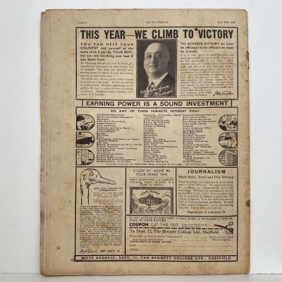 THE WAR ILLUSTRATED - Vol 4, No 84, 10th April 1941