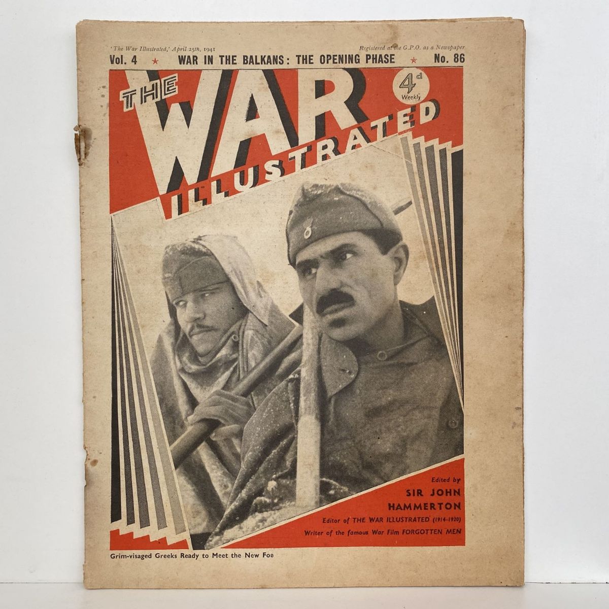 THE WAR ILLUSTRATED - Vol 4, No 86, 25th April 1941