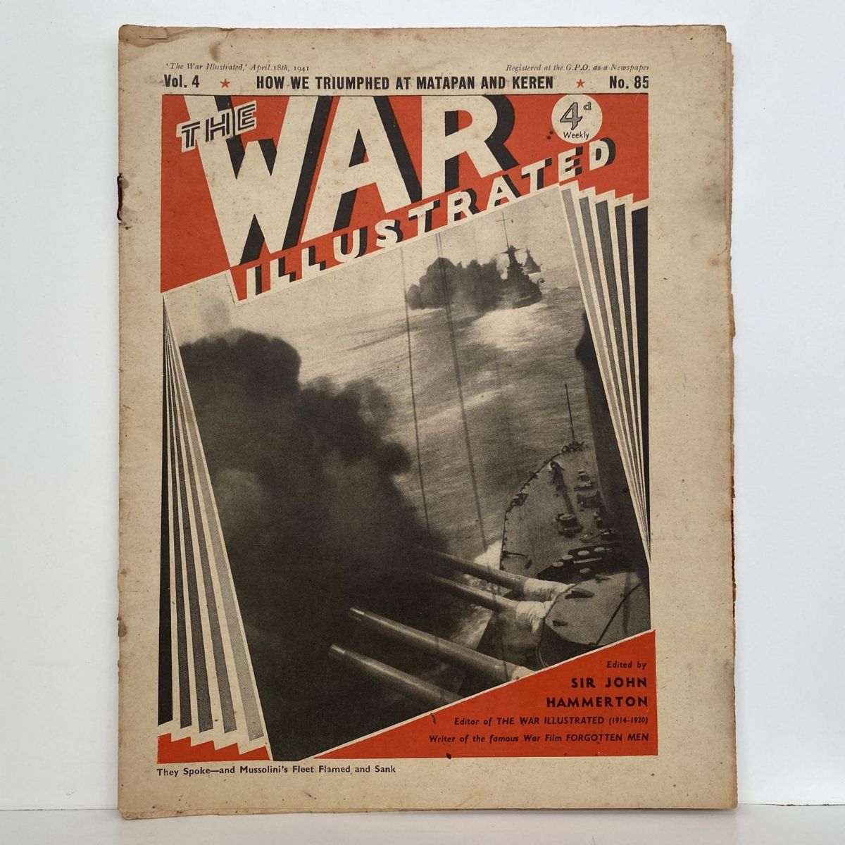 THE WAR ILLUSTRATED - Vol 4, No 85, 18th April 1941