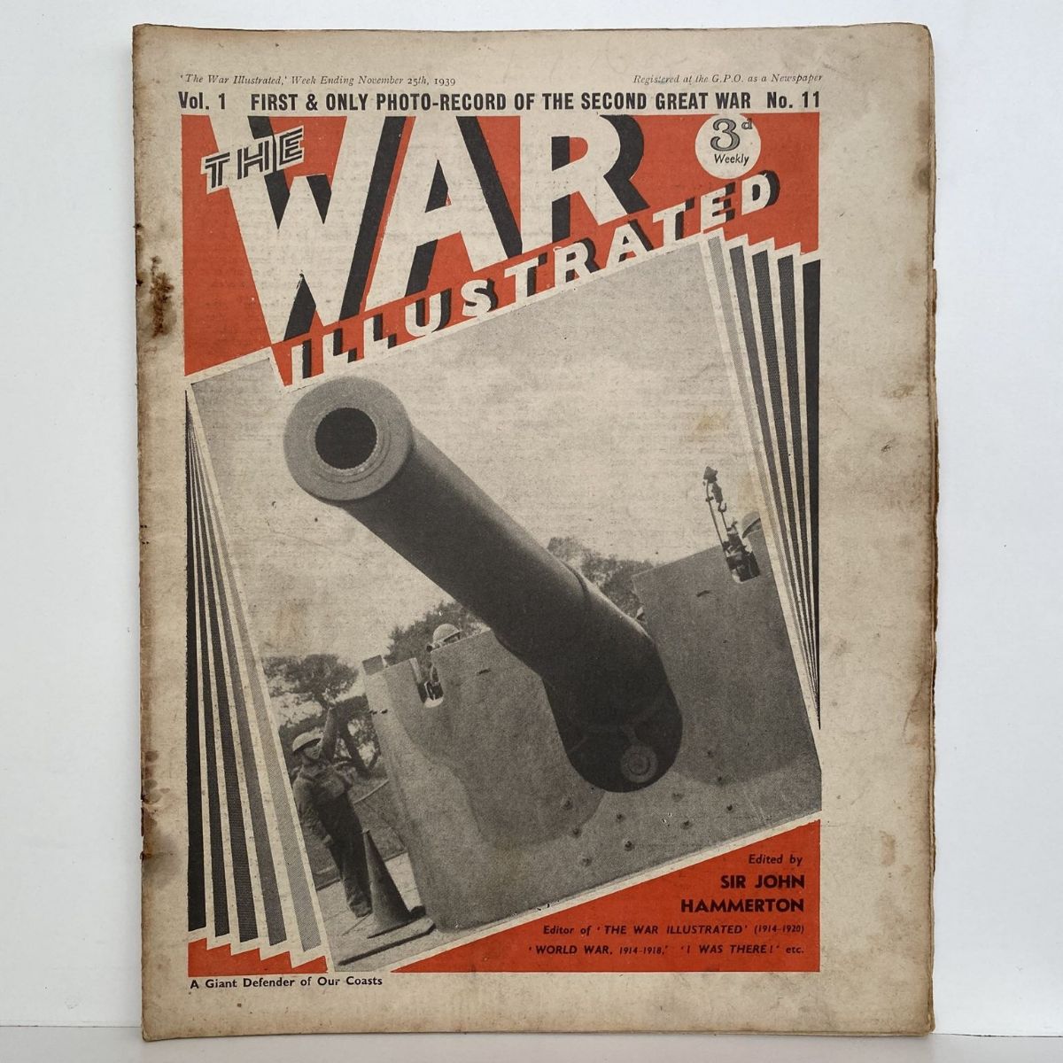 THE WAR ILLUSTRATED - Vol 1, No 11, 25th Nov 1939