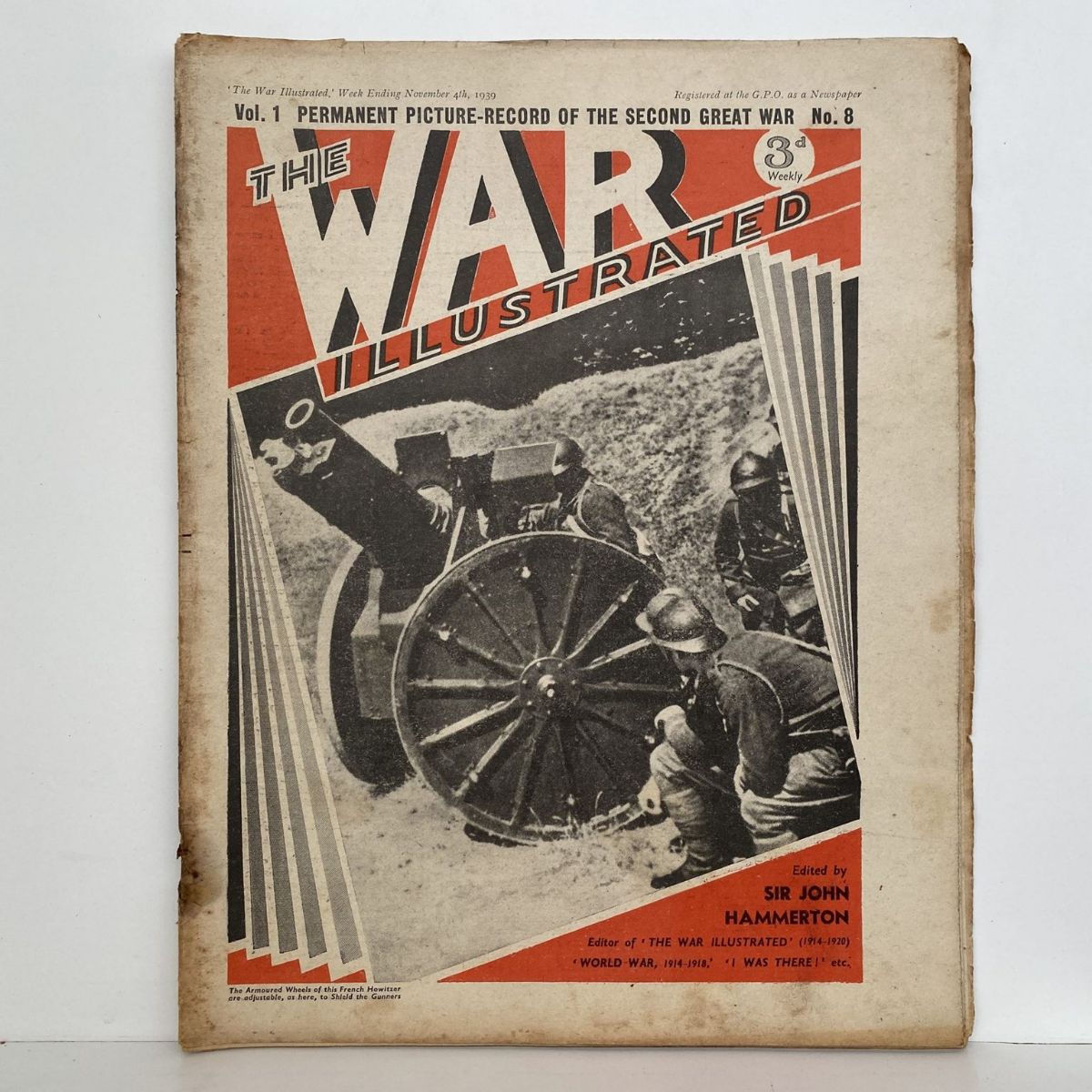THE WAR ILLUSTRATED - Vol 1, No 8, 4th Nov 1939