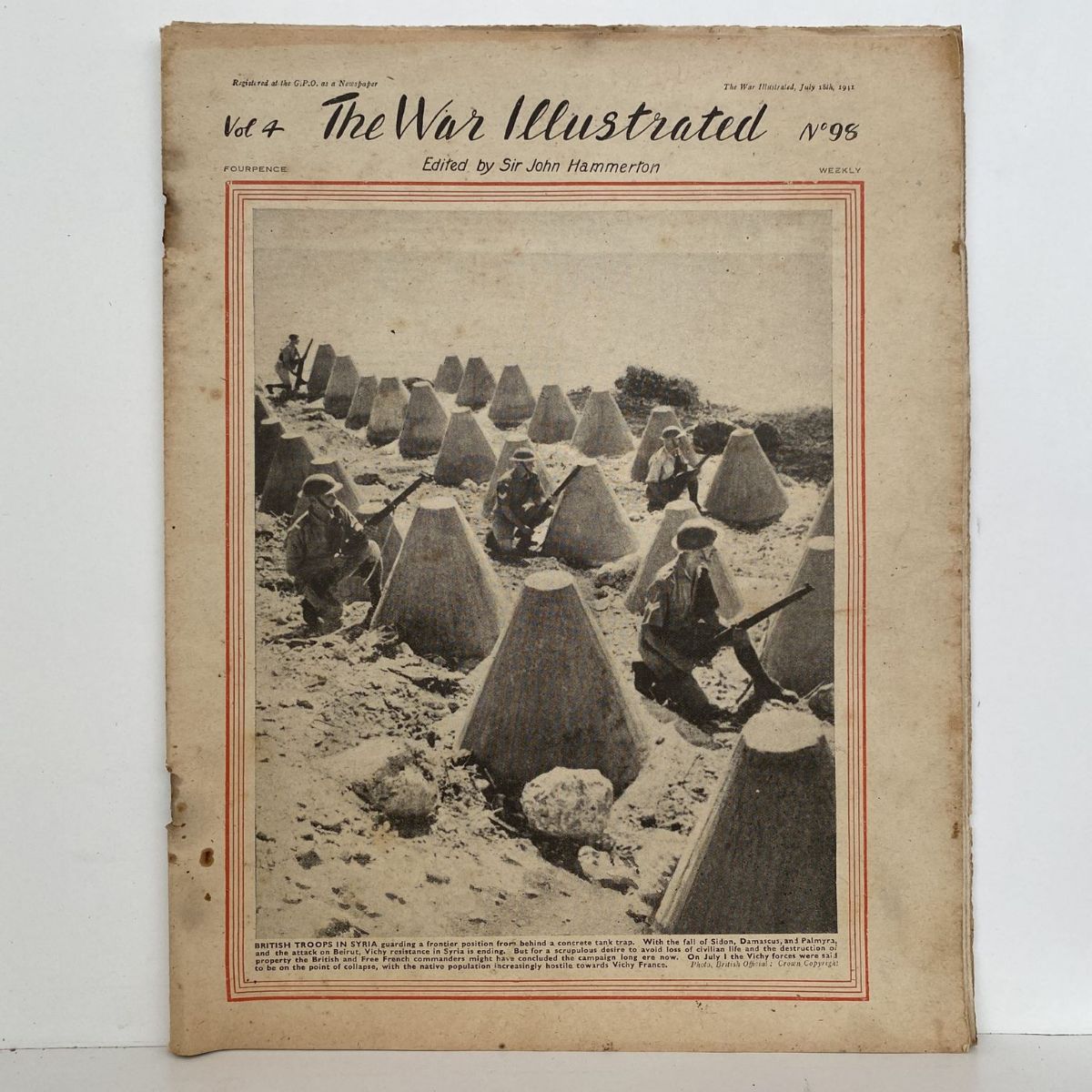 THE WAR ILLUSTRATED - Vol 4, No 98, 18th July 1941