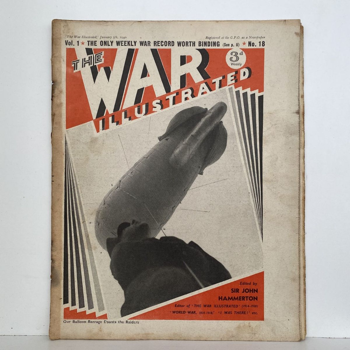 THE WAR ILLUSTRATED - Vol 1, No 18, 5th Jan 1940