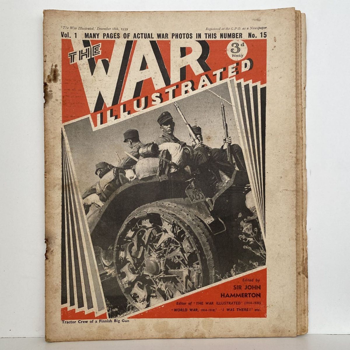 THE WAR ILLUSTRATED - Vol 1, No 15, 18th Dec 1939