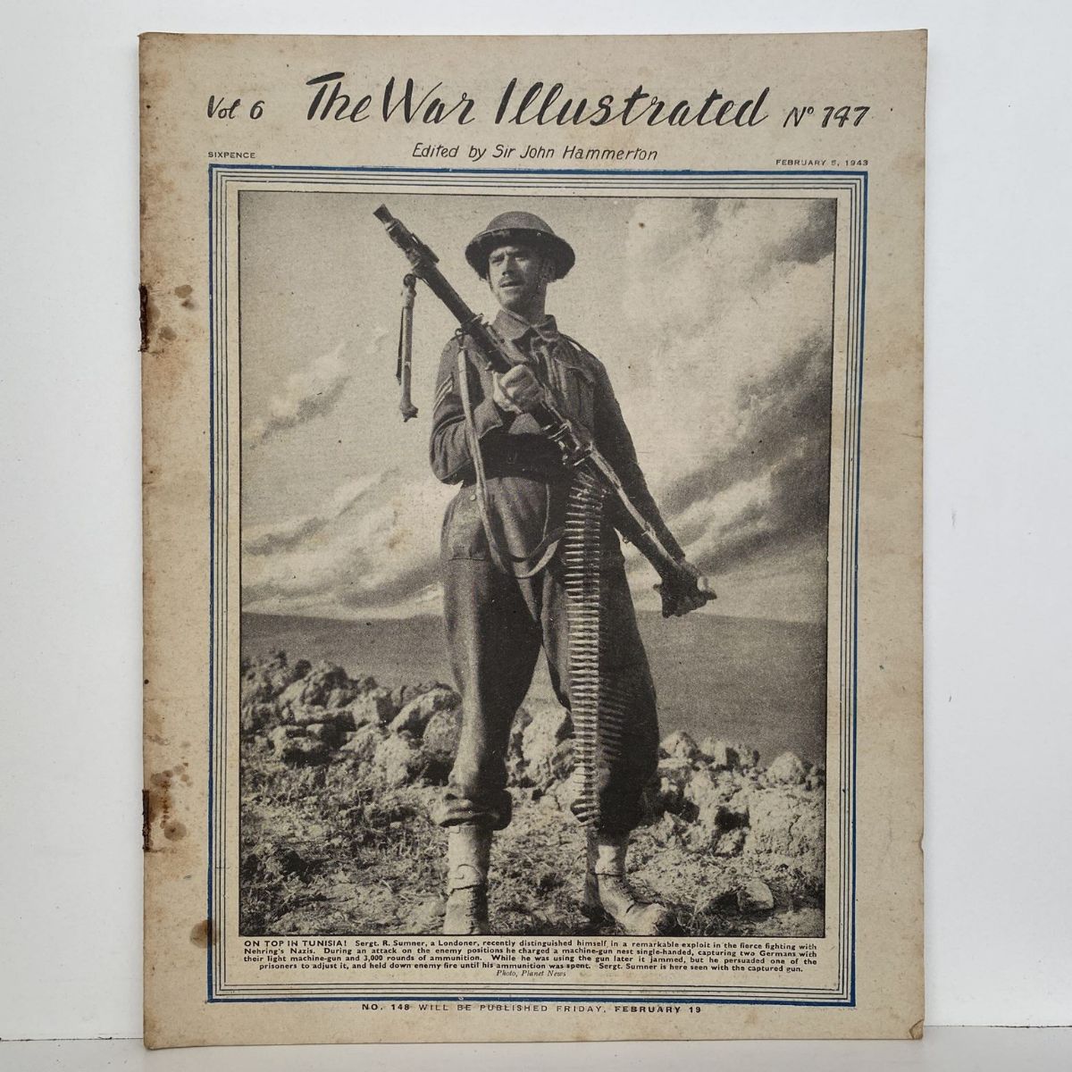 THE WAR ILLUSTRATED - Vol 6, No 147, 5th Feb 1943