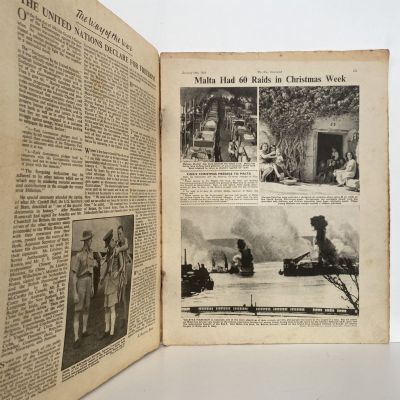THE WAR ILLUSTRATED - Vol 5, No 118, 20th Jan 1942