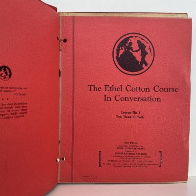 The Ethel Cotton Course in Conversation Lessons 1-12