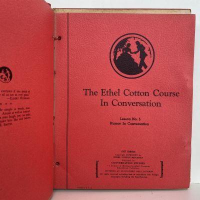 The Ethel Cotton Course in Conversation Lessons 1-12