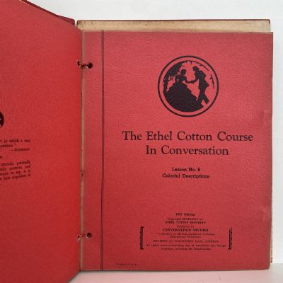 The Ethel Cotton Course in Conversation Lessons 1-12