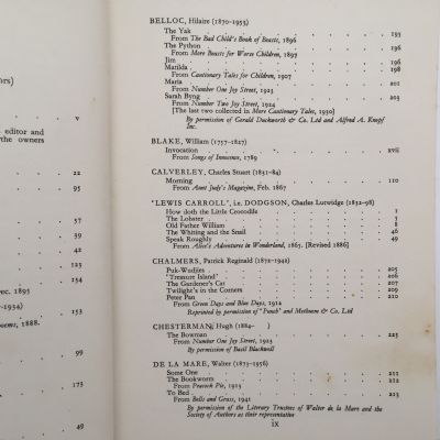 The Book of Verse For Children