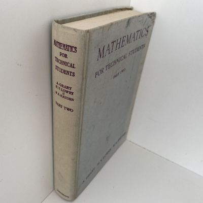 MATHEMATICS for Technical Students - Part 2