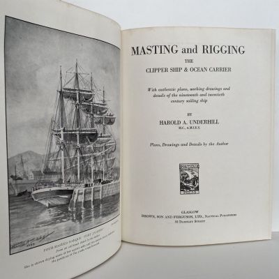 MASTING & RIGGING the Clipper Ship and Ocean Carrier