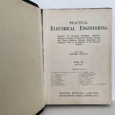 PRACTICAL ELECTRICAL ENGINEERING VOL 4