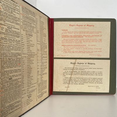 LLOYD'S REGISTER OF SHIPPING 1939 - 1940, Volume 1, Register - 4297