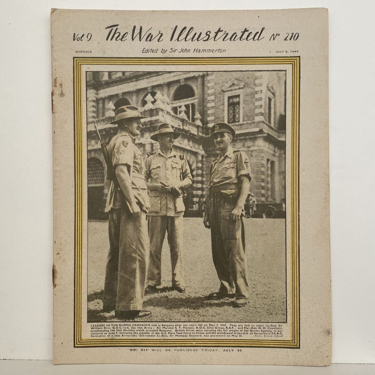 THE WAR ILLUSTRATED - Vol 9, No 210, 6th July 1945