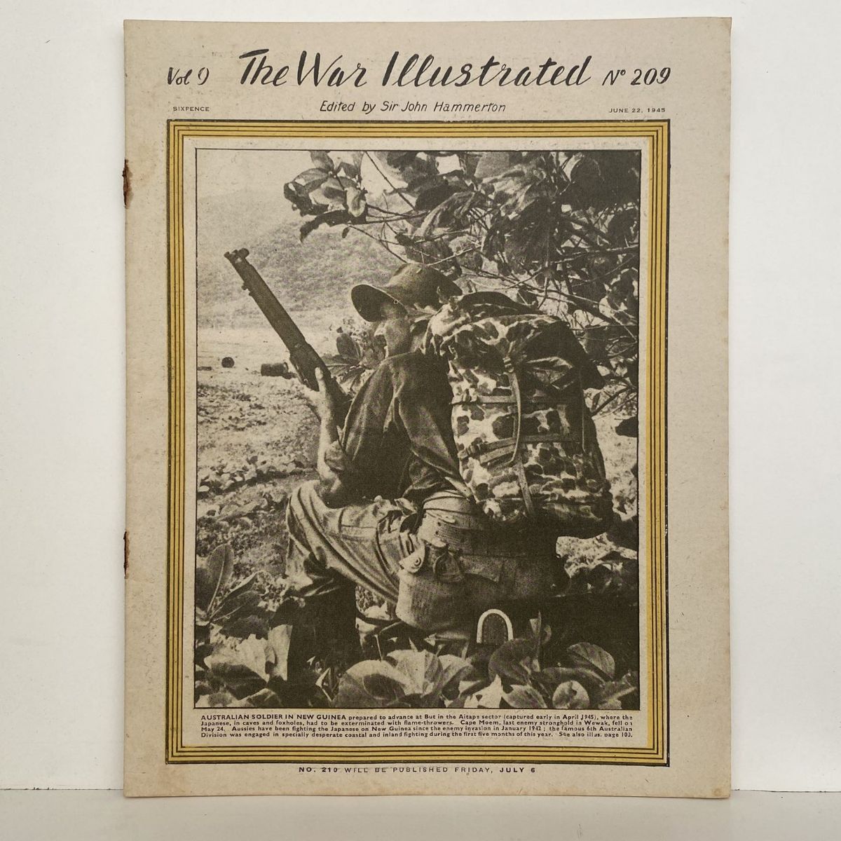 THE WAR ILLUSTRATED - Vol 9, No 209, 22nd June 1945