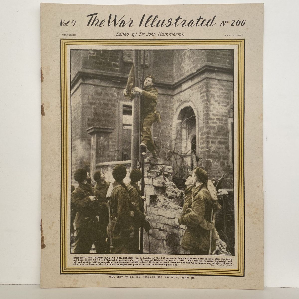 THE WAR ILLUSTRATED - Vol 9, No 206, 11th May 1945
