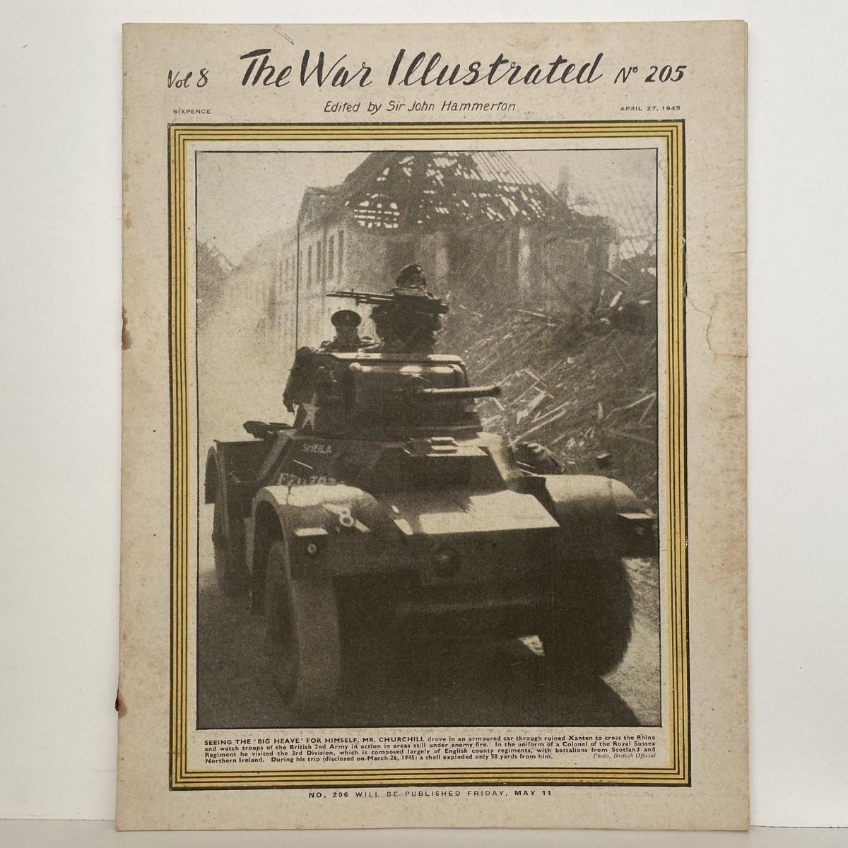 THE WAR ILLUSTRATED - Vol 8, No 205, 27th Apr 1945