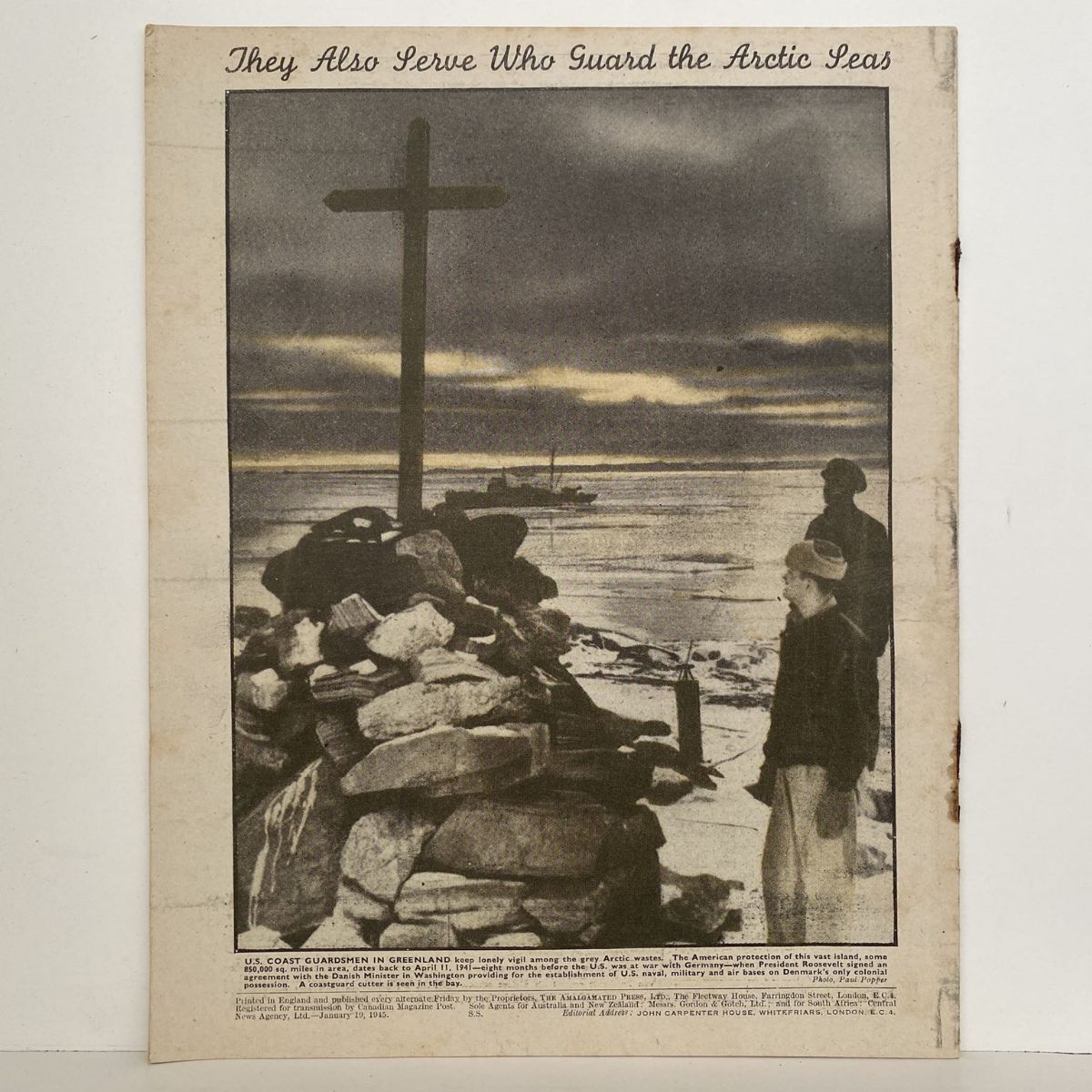 THE WAR ILLUSTRATED - Vol 8, No 198, 19th Jan 1945