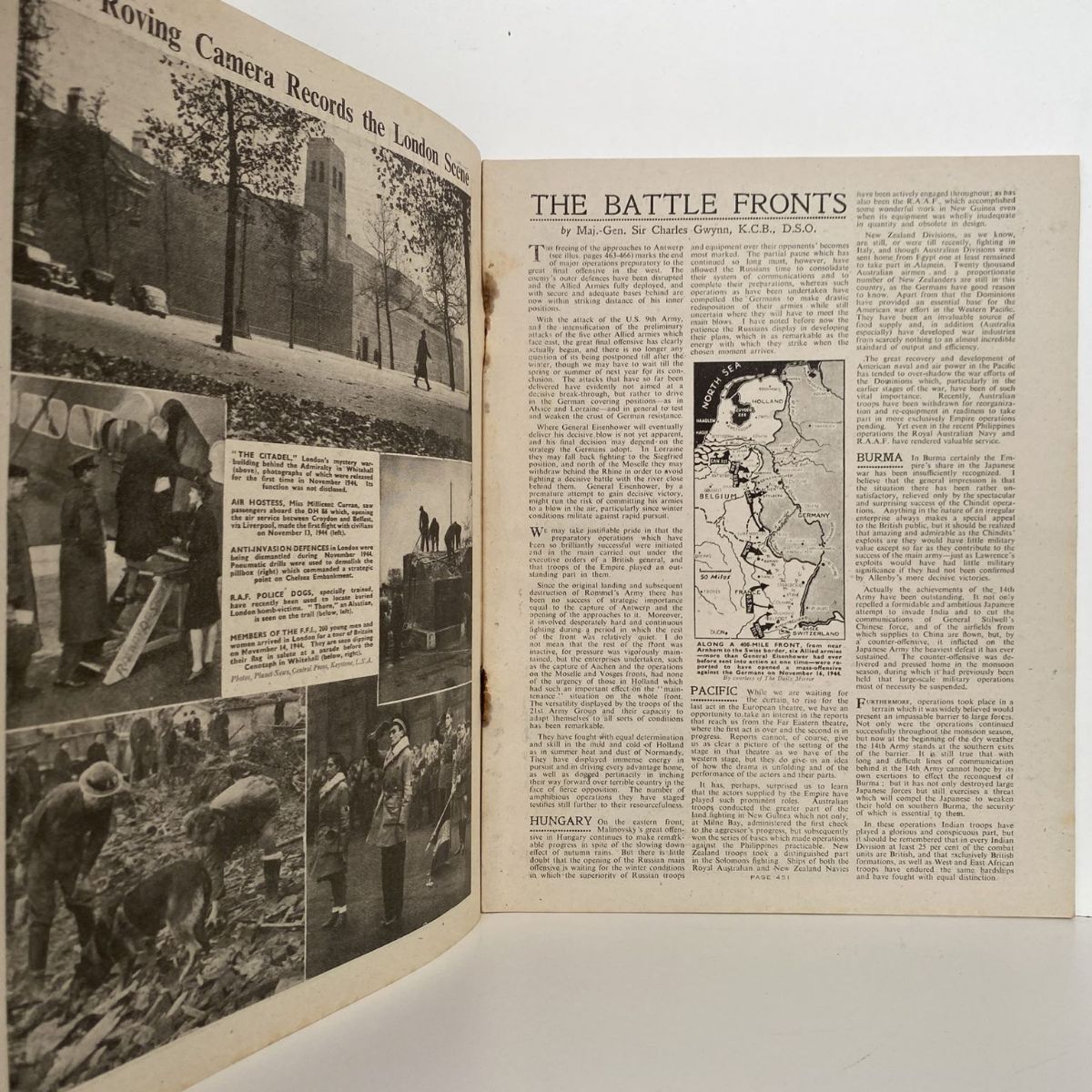 THE WAR ILLUSTRATED - Vol 8, No 195, 8th Dec 1944